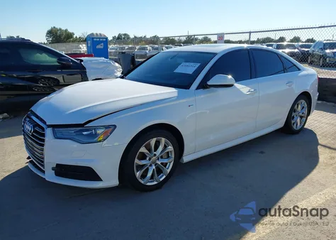 2017 Audi A6 2.0T Premium from USA, damaged, VIN WAUG8AFC1HN124370